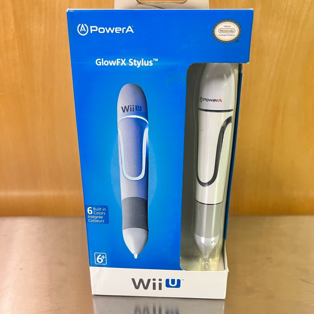PowerA Nintendo Wii U GlowFX Stylus Official Nintendo - New Sealed